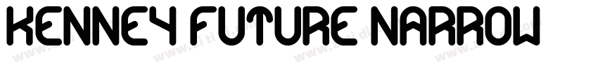 Kenney Future Narrow字体转换